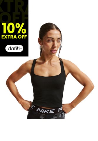 Camiseta Esqueleto Nike Zenvy Mujer-Negro Nike