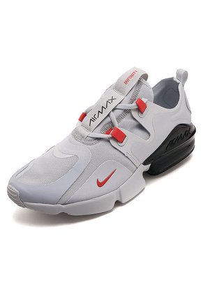 Tenis Lifestyle Gris-Negro-Rojo Nike Air Max Infinity