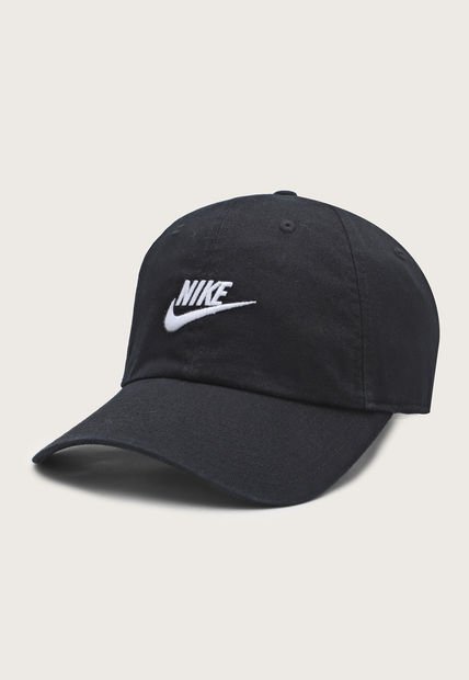 Gorra Negro-Blanco Nike Sportswear Heritage86 Futura Washed