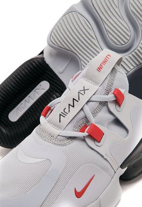 Tenis Lifestyle Gris-Negro-Rojo Nike Air Max Infinity