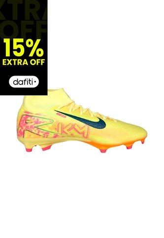 Guayos Nike Zm Superfly 10 Acad Km Fg/Mg-Amarillo Nike