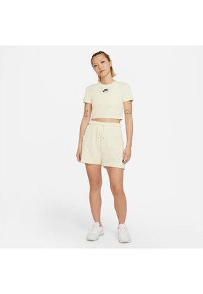 Camiseta Mujer Nike Air Top Crop - Cream - Beige