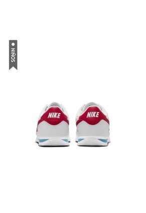 Tenis Nike Cortez Bg Niño-Blanco/Rojo