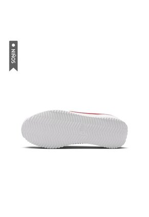 Tenis Nike Cortez Bg Niño-Blanco/Rojo