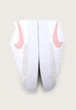 Tenis Lifestyle Blanco-Rosa-Gris Nike Blazer Low Plataforma de Nike