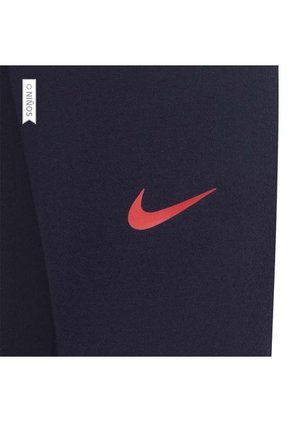 Conjunto Deportivo Nike Swoosh Niños-Negro/Rojo