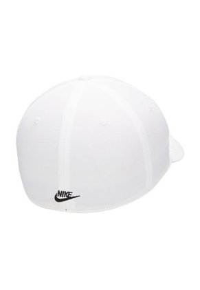 Gorra Nike Rise Swooshflex Futura-Blanco