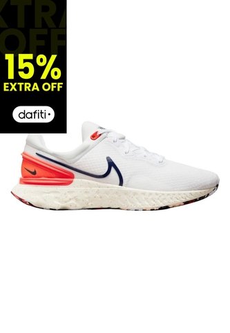 Tenis Nike React Miler 3 Running-Blanco Nike