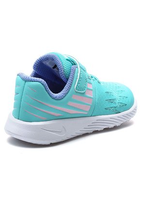 Tenis Running Verde Menta-Rosa-Azul-Blanco Nike Star Runner Junior