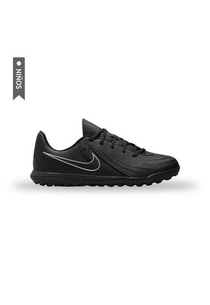 Zapatillas Nike Phantom Gx Ii Club Turf Niños-Negro