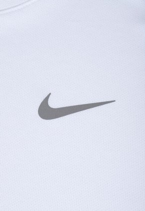 Camiseta Running Manga Larga NIKE Miler Blanco