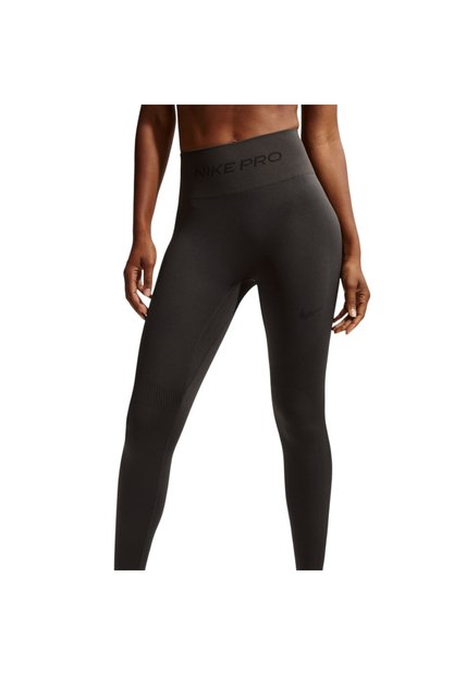 Leggings Nike Pro Seamless Mujer-Gris Oscuro