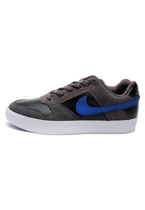 Tenis Skateboarding Negro-Azul-Blanco Nike Delta Force Vulc