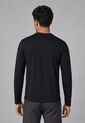 Camiseta Running Manga Larga NIKE Miler Negro de Nike