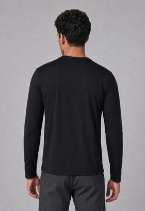 Camiseta Running Manga Larga NIKE Miler Negro