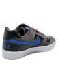 Tenis Skateboarding Negro-Azul-Blanco Nike Delta Force Vulc de Nike