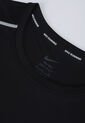 Camiseta Running Manga Larga NIKE Miler Negro de Nike