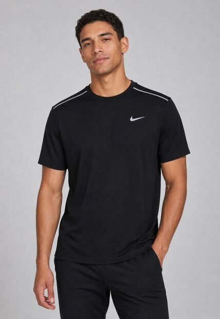 Camiseta NIKE Miler Negro