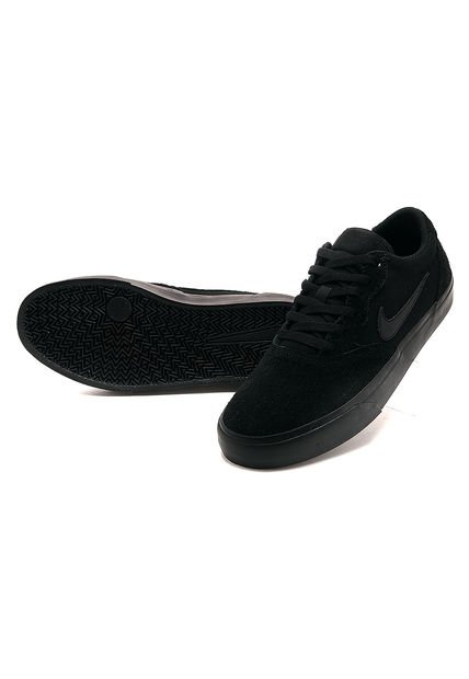 Nike Chron Nike Sb Negras Mujer Tenis Skateboarding Negro Nike SB
