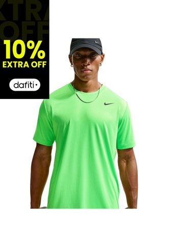 Camiseta Nike M Df Tee Std Flex Hombre-Verde Nike
