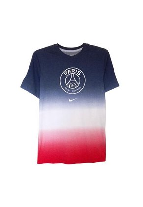 Camiseta Nike Psg Crest Ssl Tee-Blanco
