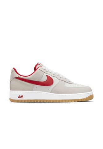 Tenis Nike Air Force 1 07 Lv8 1 Hombre-Blanco/Rojo Nike