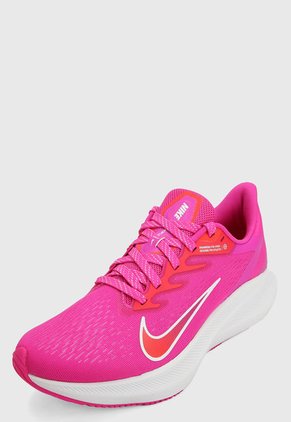 Tenis Running Fucsia-Blanco Nike Air Zoom Winflo 7
