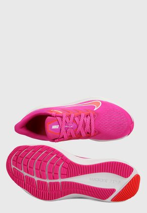 Tenis Running Fucsia-Blanco Nike Air Zoom Winflo 7