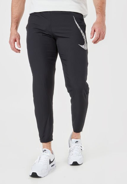 Pantalón Negro-Beige Nike Regular