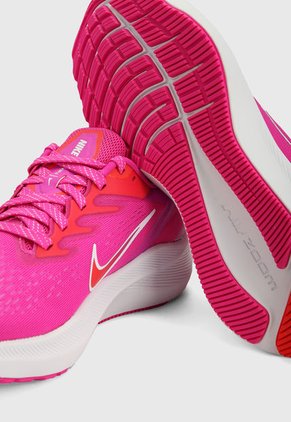Tenis Running Fucsia-Blanco Nike Air Zoom Winflo 7
