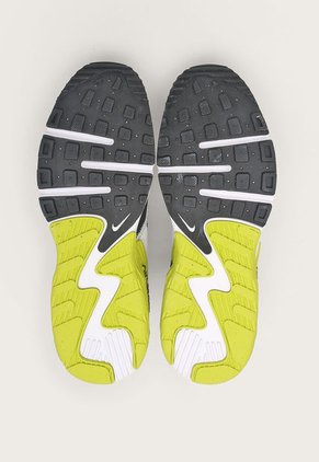Tenis Lifestyle Blanco-Negro-Amarillo Neón Nike Air Max Excee