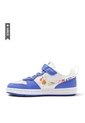 Tenis Nike Court Borough Low Fl Bpv Niño-Blanco/Azul de Nike