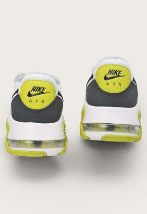 Tenis Lifestyle Blanco-Negro-Amarillo Neón Nike Air Max Excee