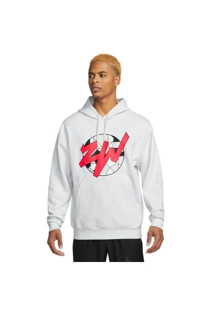 Hoodie Nike Zion Graphic-Blanco