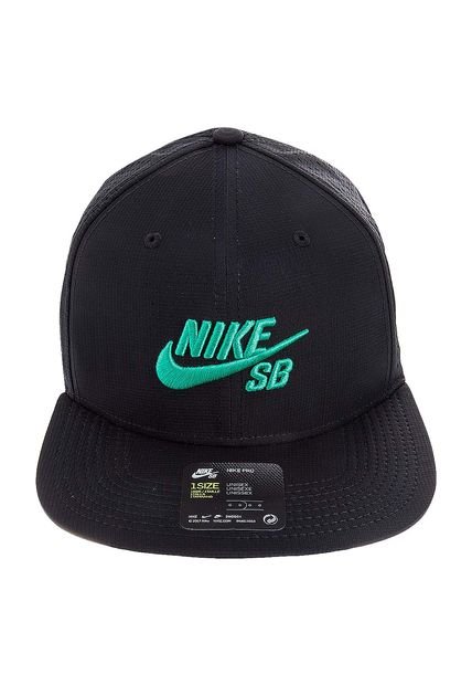 Gorras nike negras con verde best sale