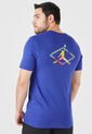 Camiseta Azul-Multicolor Nike Classic de Nike