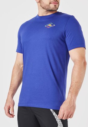 Camiseta Azul-Multicolor Nike Classic