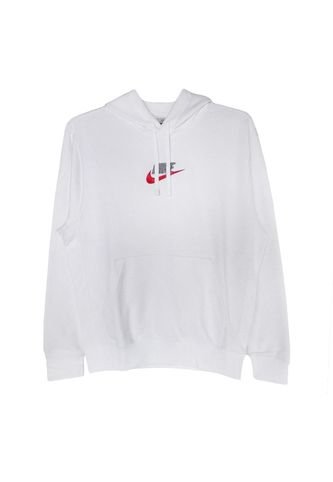 Hoodie Nike Club Lbr Portswear-Blanco Nike