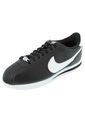 Tenis Lifestyle Negro-Blanco Nike Cortez Basic Leather de Nike