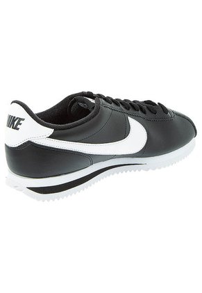 Tenis Lifestyle Negro-Blanco Nike Cortez Basic Leather