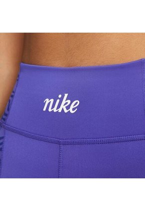 Licra Mujer Nike One Dry Fit Midrise Ic Purpura