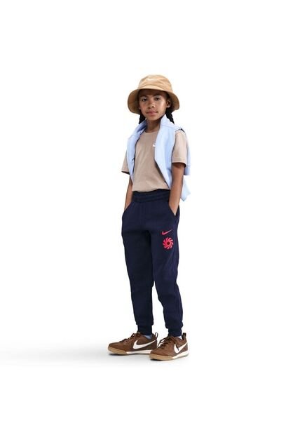 Pantalón Niños Erling Haaland Club Fleece Negro