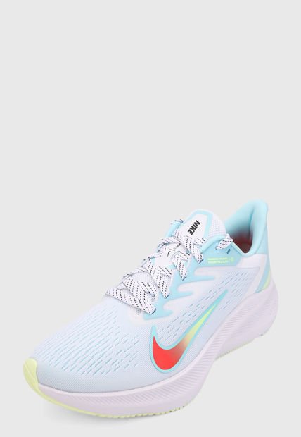 Tenis Running Azul-Blanco-Verde Nike Air Zoom Winflo