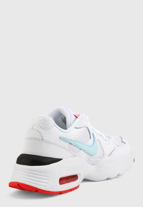 Tenis Lifestyle Blanco-Azul-Negro Nike Air Max Fusion