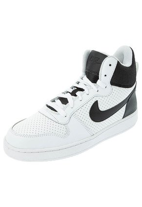 Bota Lifestyle Blanca-Negra Nike Court Borough Mid