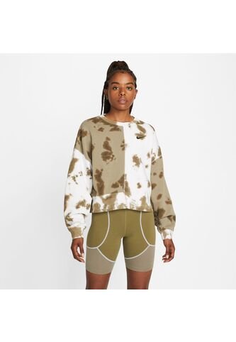 Buzo Mujer Nike Fleece Tie Dye Crew Multicolor Nike
