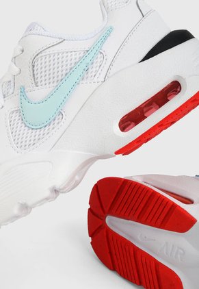 Tenis Lifestyle Blanco-Azul-Negro Nike Air Max Fusion