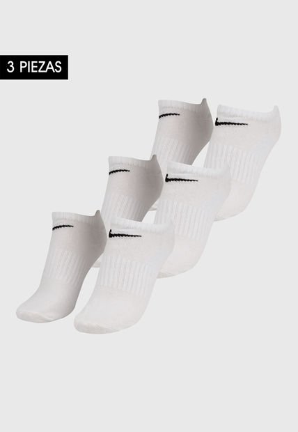 Medias X3 Blanco-Negro Nike