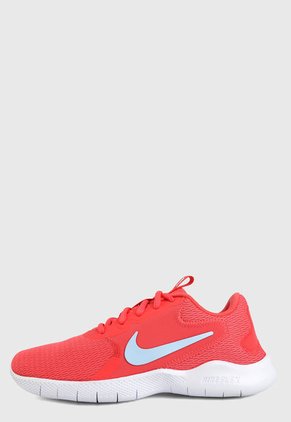 Tenis Running Naranja-Blanco Nike Flex Experience Rn 9