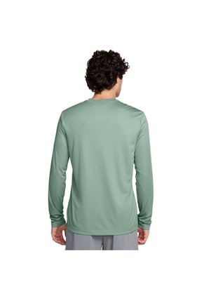 Camiseta Nike M Df Tee Std Ls Flex Hombre-Verde